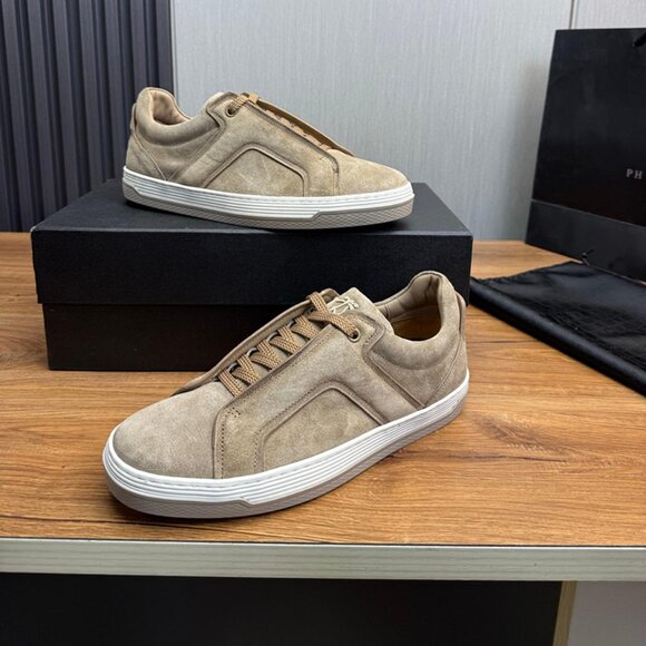 Dunhill Mens Casual Sneakers Khaki main image 4